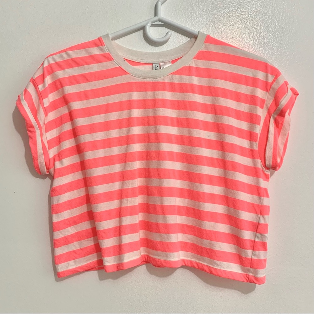 H&M CROP TEE